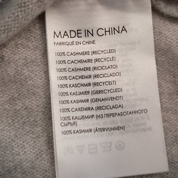 Club Monoco Cashmere Sweater Gray Women’s Size L – Large - Picture 5 of 14